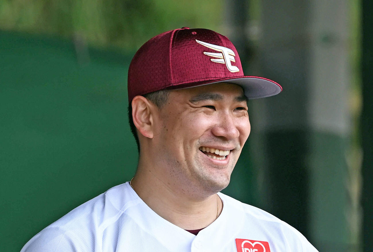 楽天田中将大（2021年2月7日撮影）