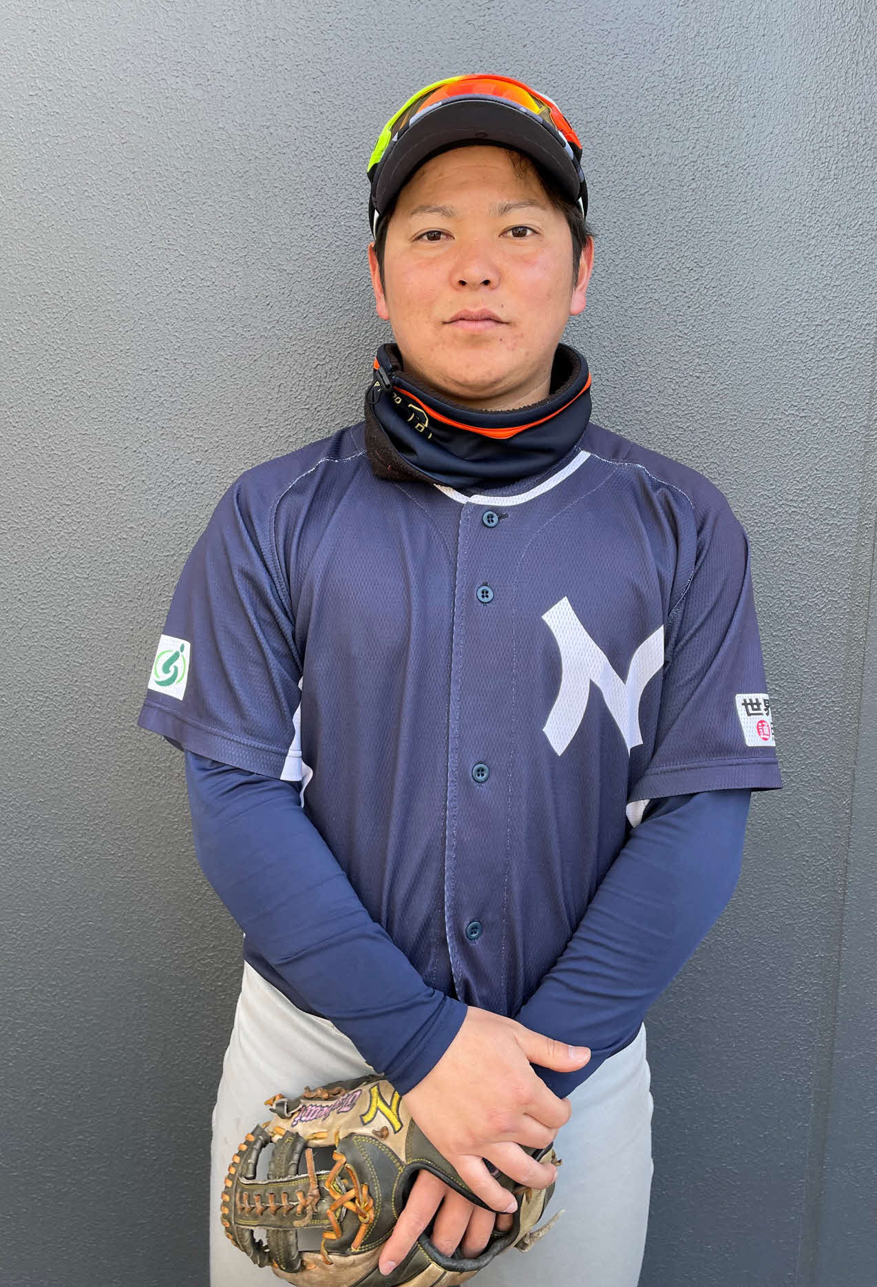 日通の諸見里匠主将（撮影・保坂恭子）