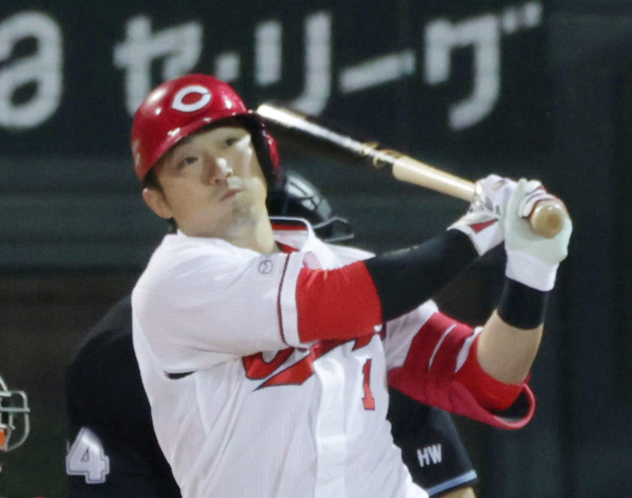 広島鈴木誠也（2020年9月30日撮影）