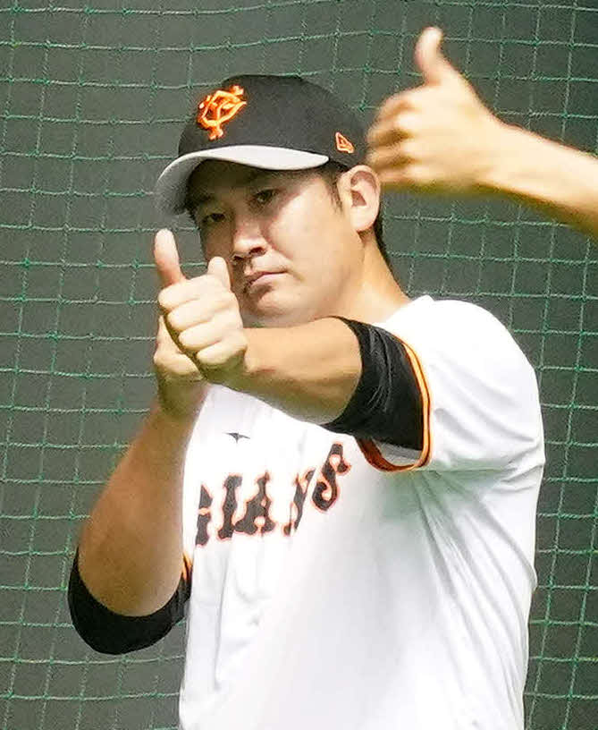 27日の広島戦で登板予定の菅野
