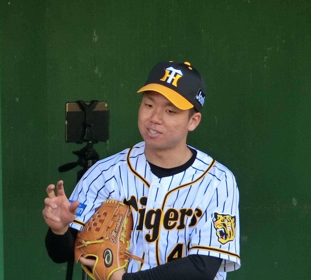 阪神村上頌樹（2021年2月3日）