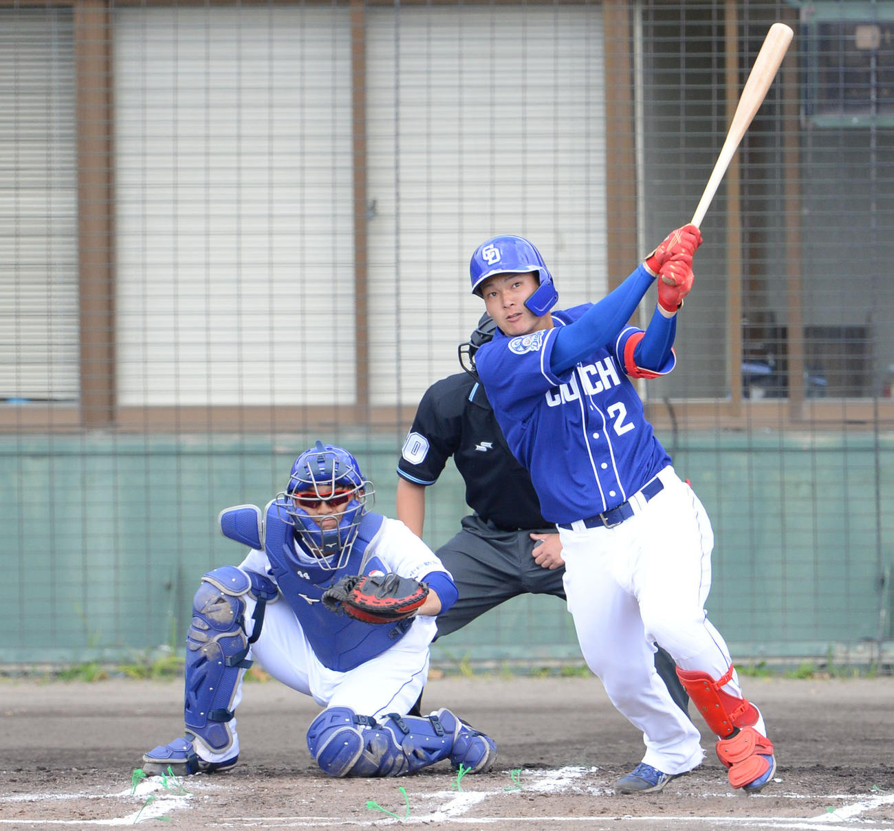 中日石川昂弥（2021年2月9日撮影）