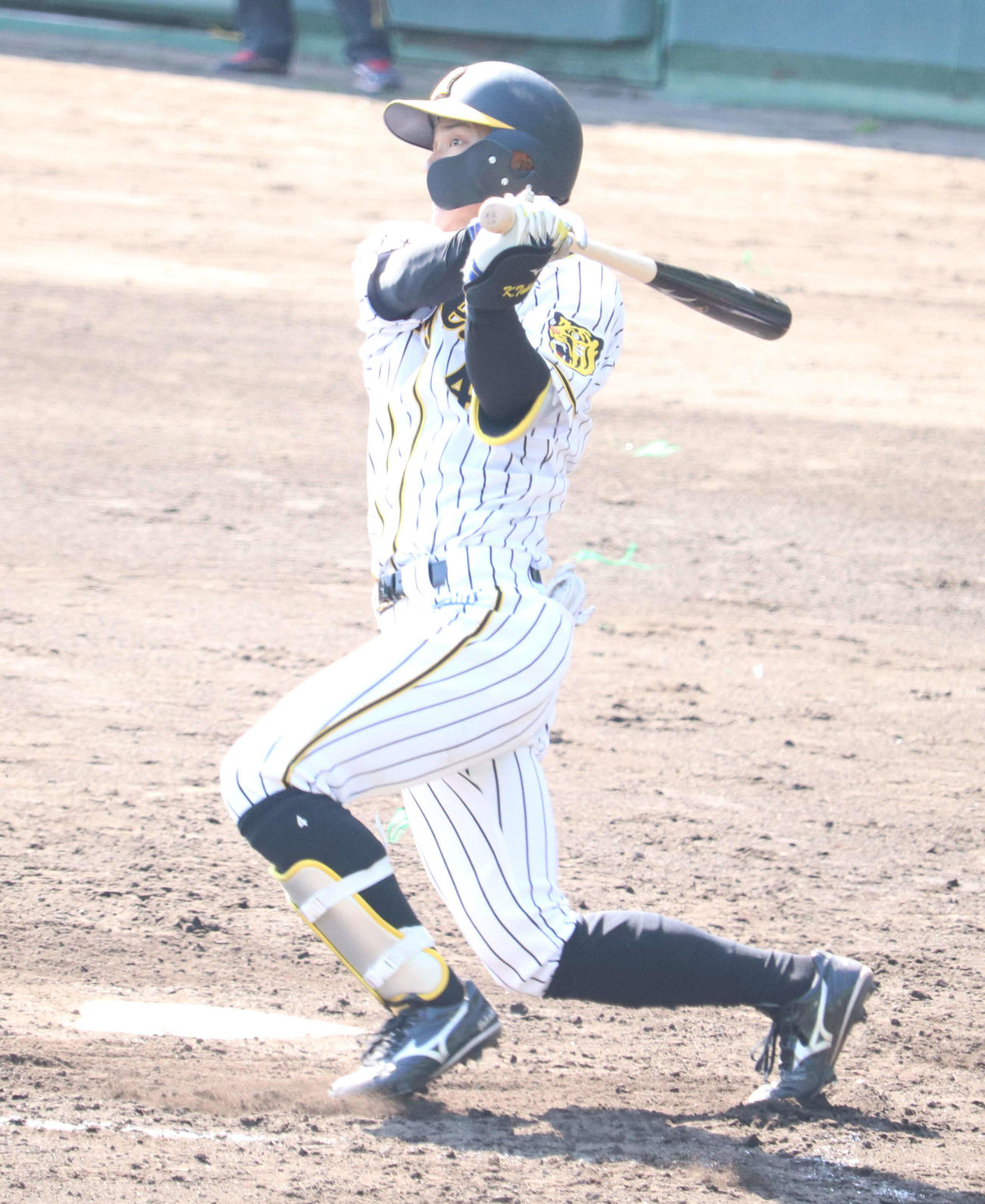 4打数2安打1打点をマークした阪神の熊谷