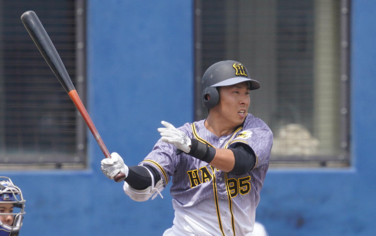 阪神片山雄哉（2020年6月9日撮影）