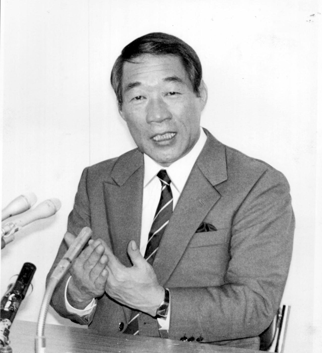 鵜木洋二氏（1988年11月9日撮影）