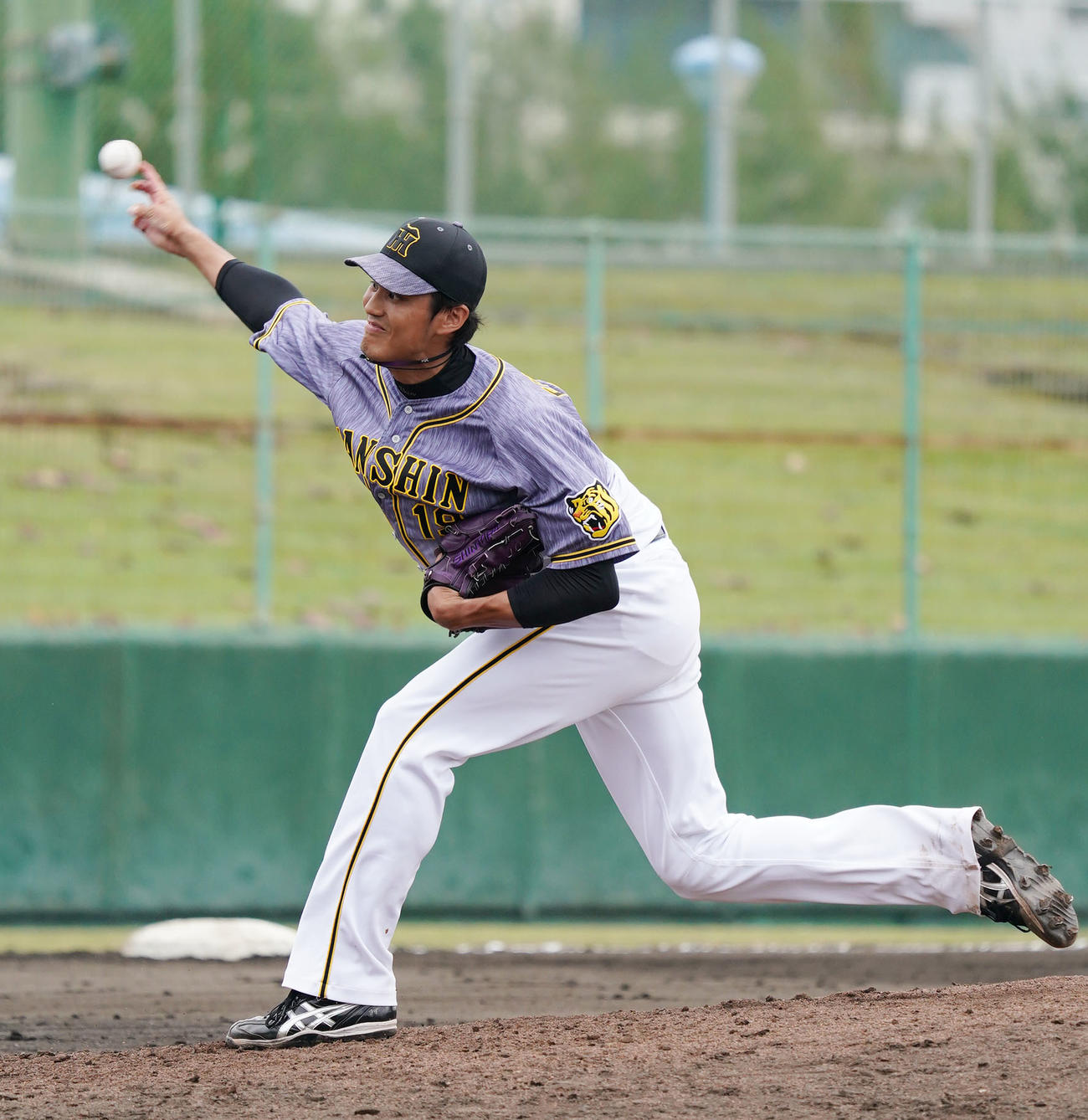 4回裏、阪神2番手で登板する藤浪晋太郎（撮影・森本幸一）