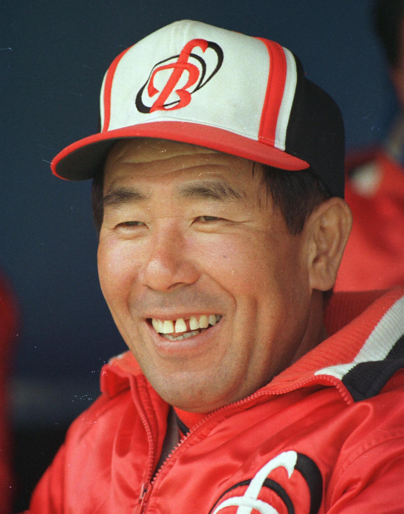 阪急監督時代の上田利治氏（88年撮影）