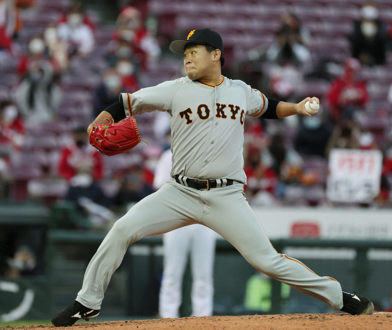 巨人田口麗斗（20年11月3日撮影）