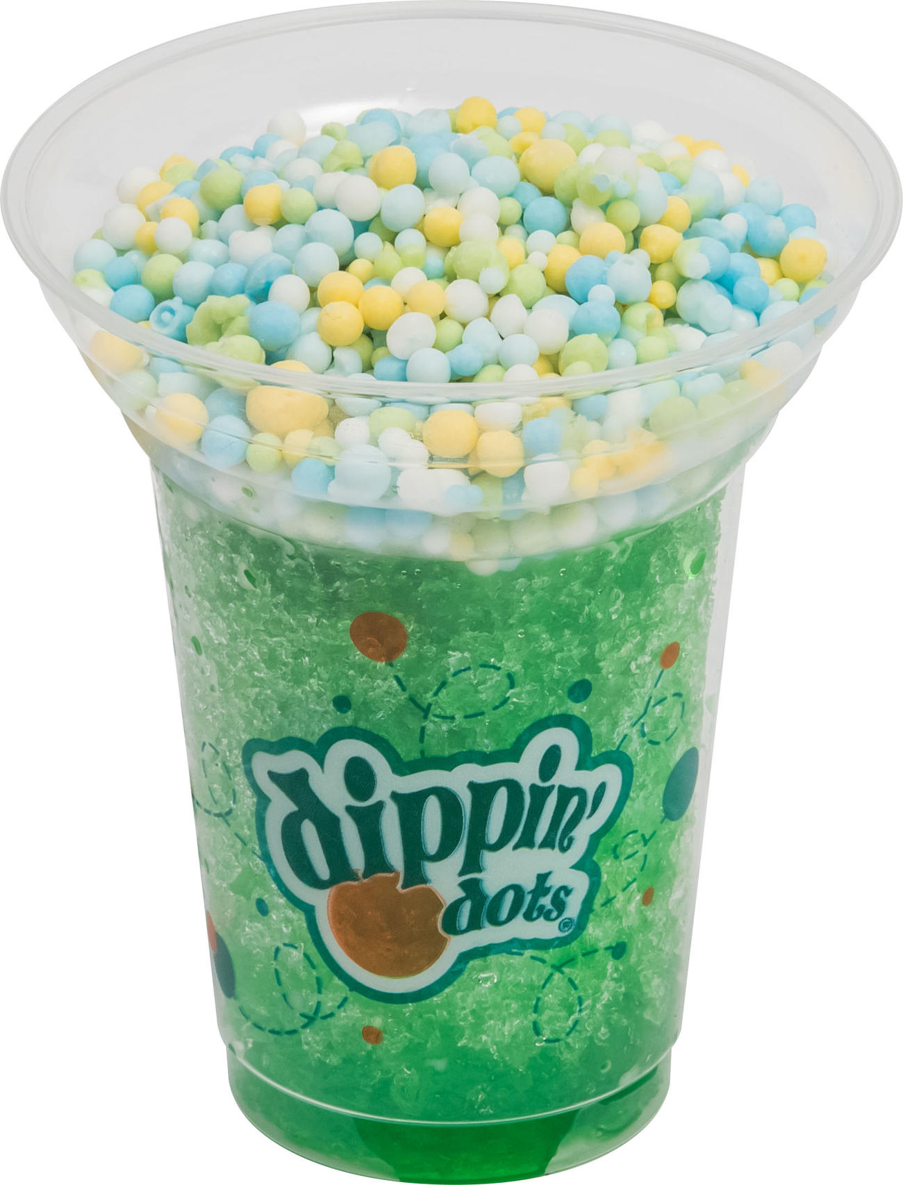 ディッピンドッツアイスクリーム　おいしソーダメロン（球団提供）