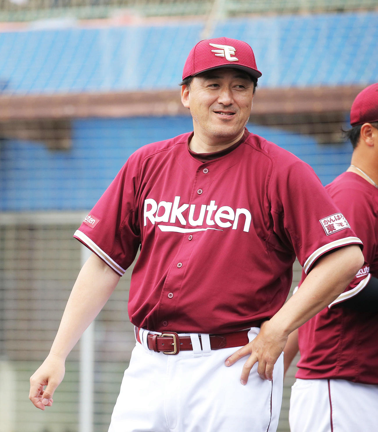 楽天石井監督（2021年2月26日撮影）