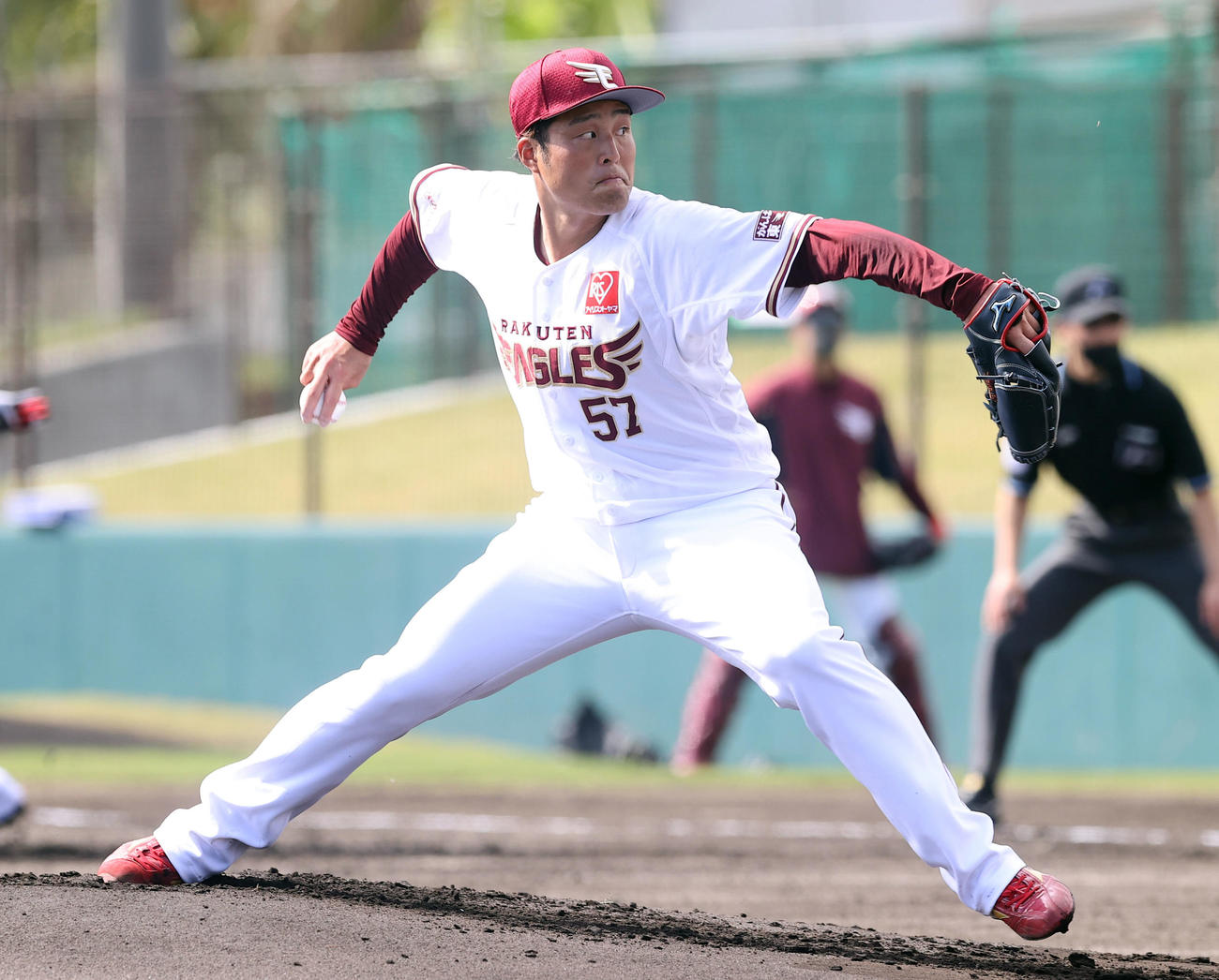 楽天滝中瞭太（2021年2月13日撮影）