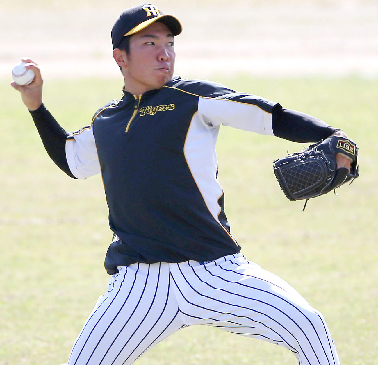 阪神石井大智（2021年3月1日撮影）