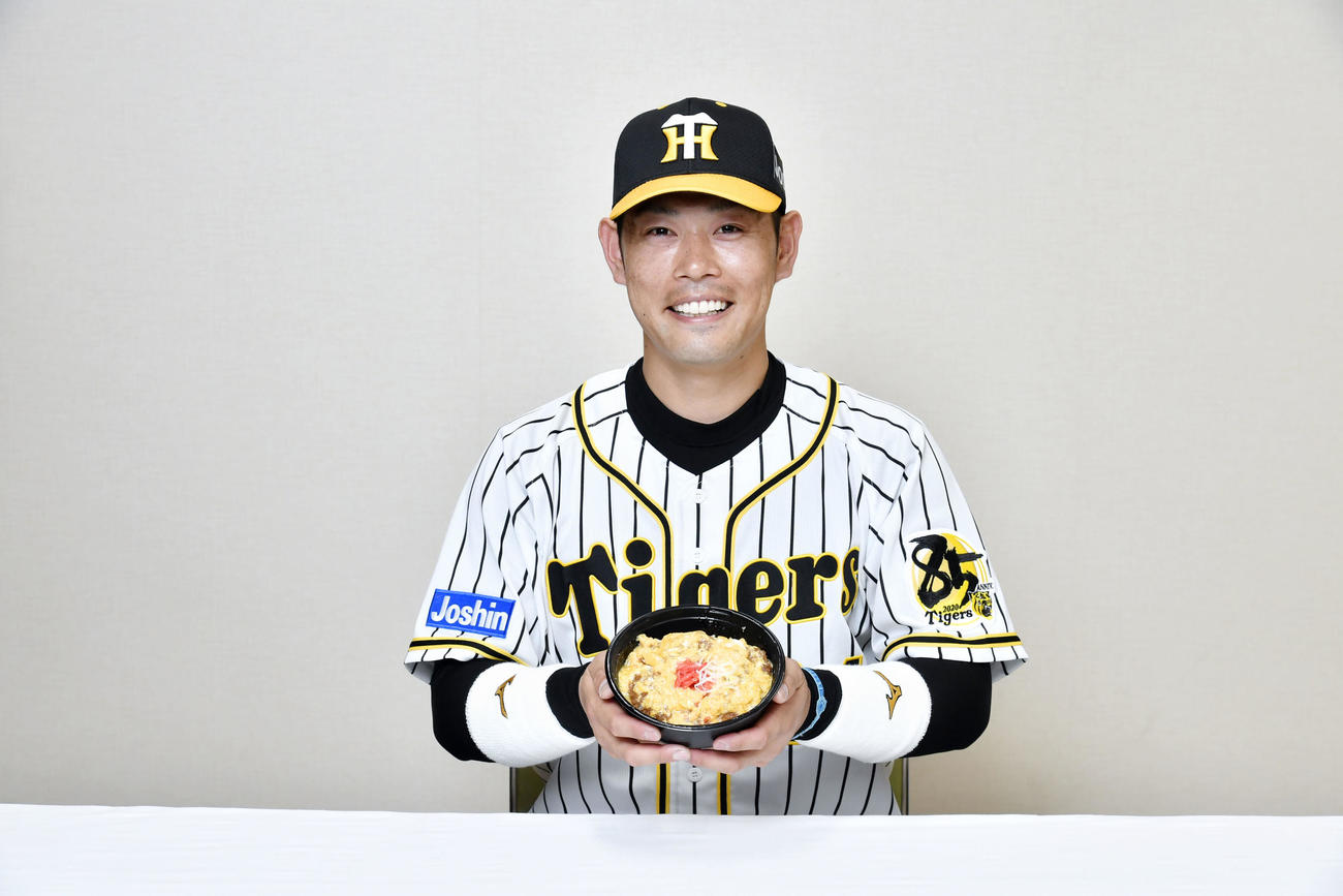 原口とかつ丼（阪神甲子園球場提供）