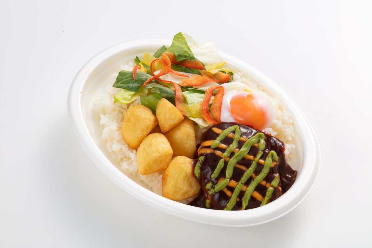サンズのハッピーロコモコ丼（阪神甲子園球場提供）