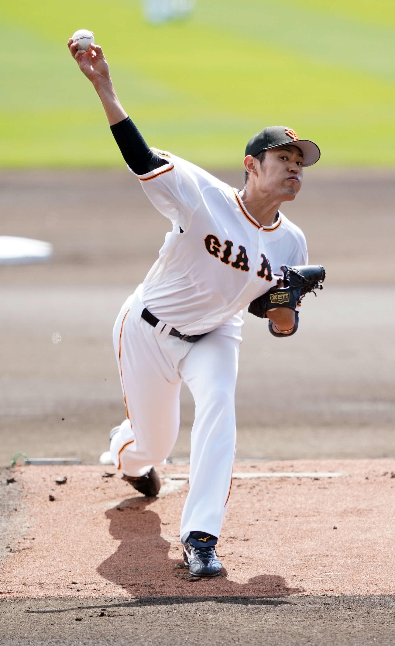 巨人井納翔一（2021年2月22日撮影）