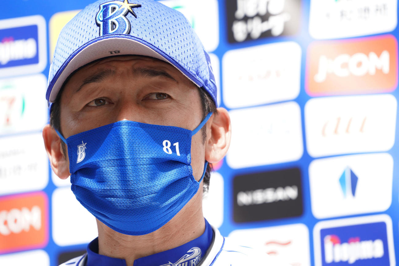 DeNA三浦監督（21年2月撮影）