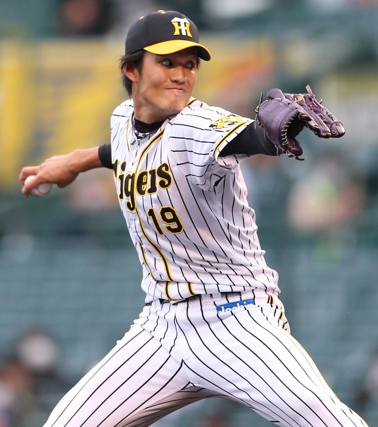 阪神対西武　阪神先発の藤浪（撮影・上山淳一）