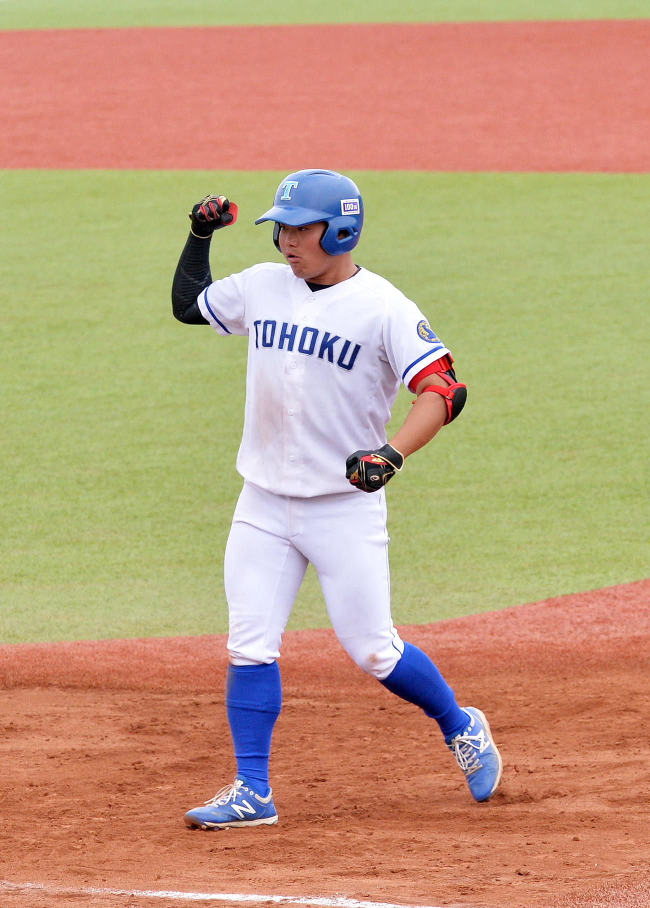 昨秋、指名打者でベストナインに輝いた東北大・桜井優　