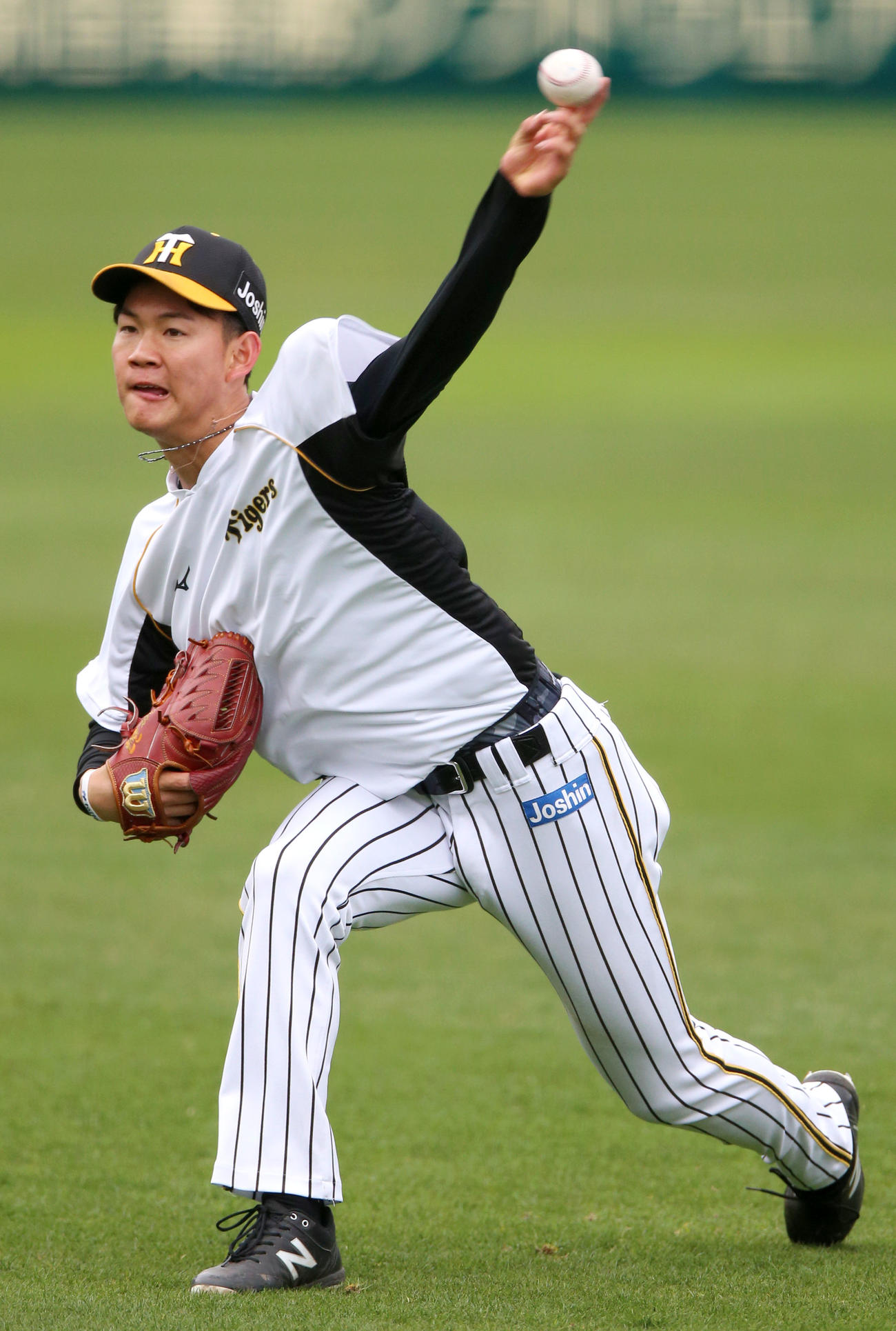 阪神及川（3月13日撮影）