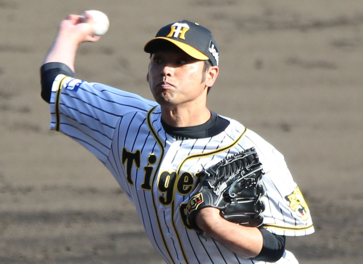 阪神対巨人　9回、阪神4番手で登板の桑原（撮影・上山淳一）
