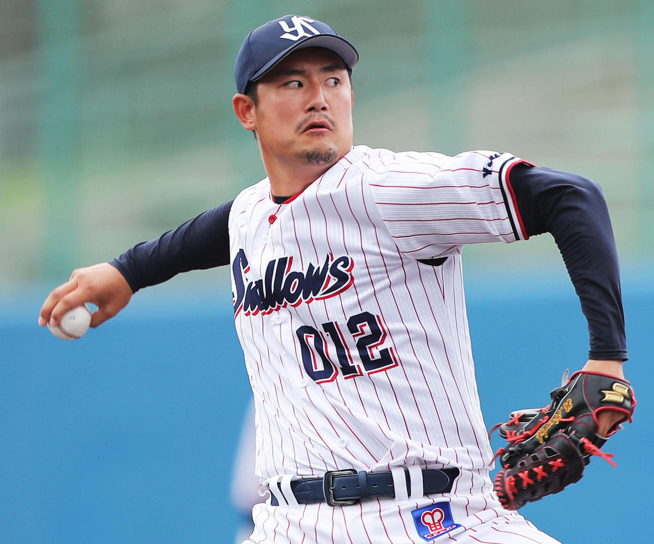 ヤクルト近藤弘樹（2021年2月27日撮影）