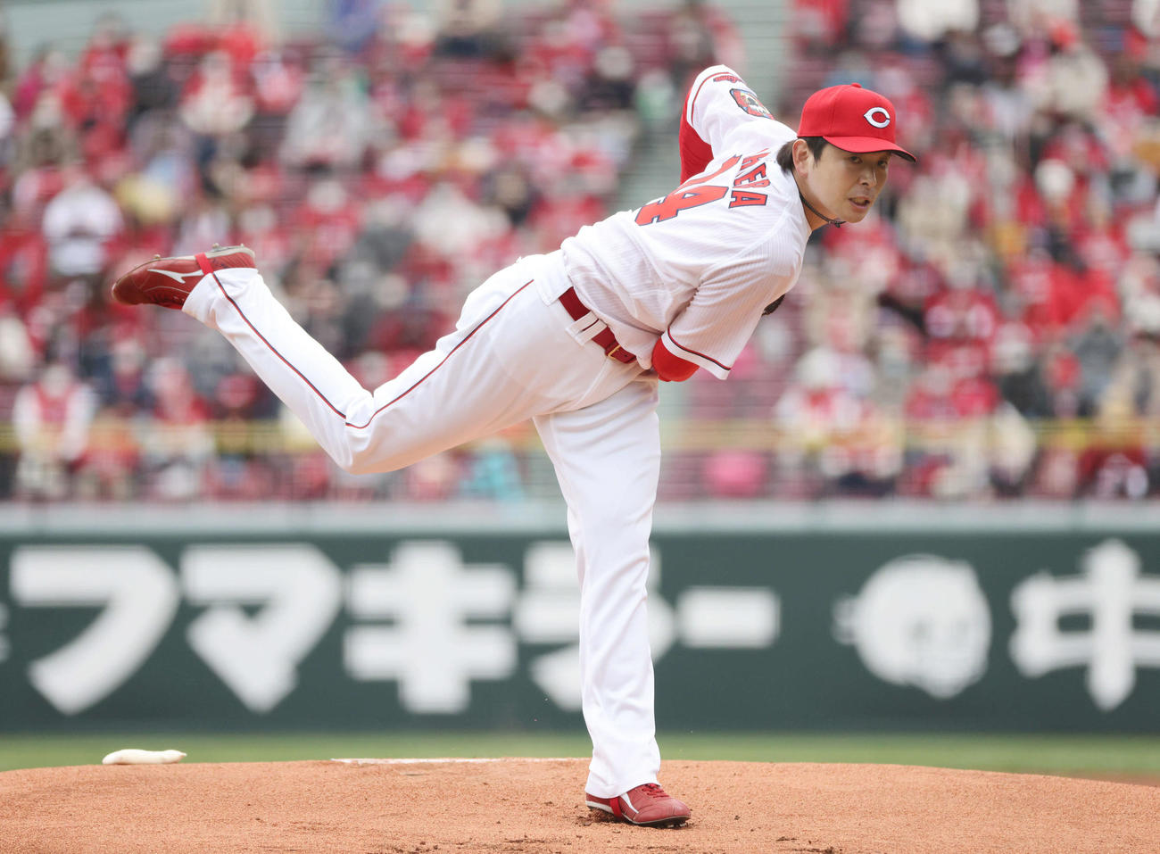 広島大瀬良（21年3月撮影）