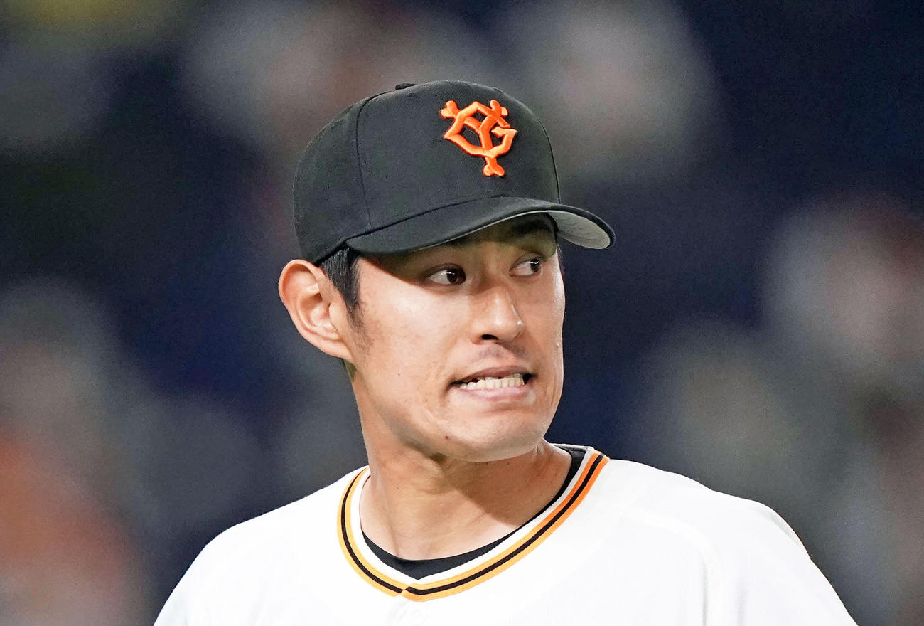 巨人井納翔一（2021年3月3日撮影）
