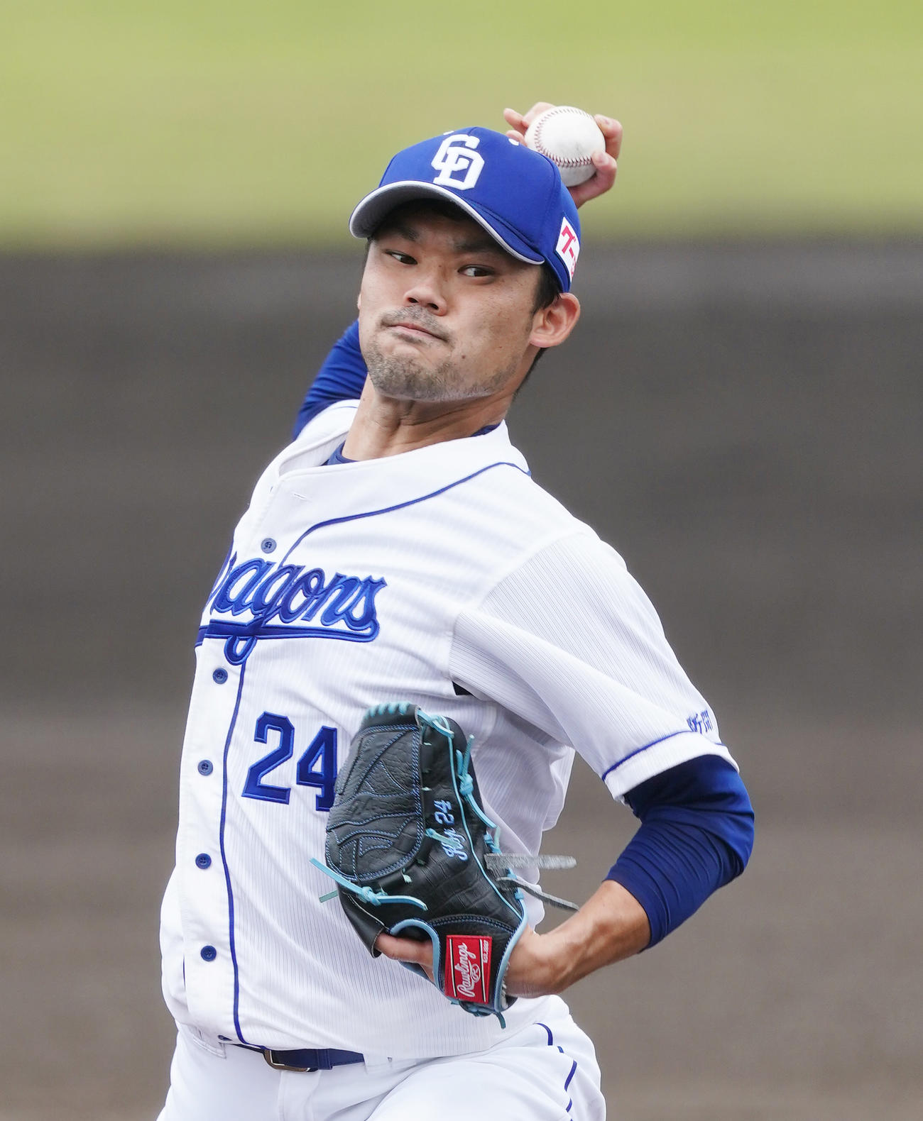 中日福谷浩司（21年2月撮影）