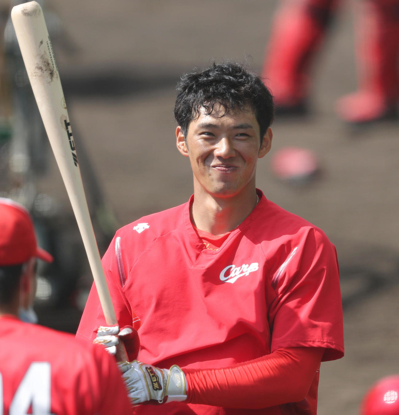 広島中村奨成（2021年2月22日）