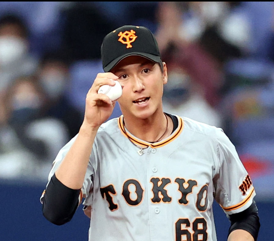 巨人秋広優人（2021年3月13日）