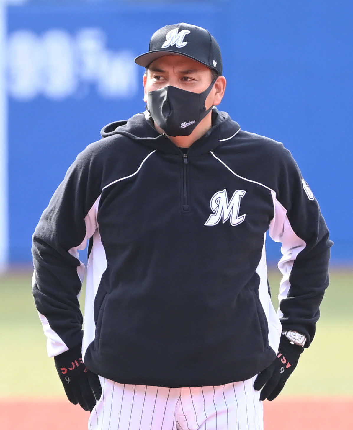 ロッテ井口監督（2021年3月5日撮影）