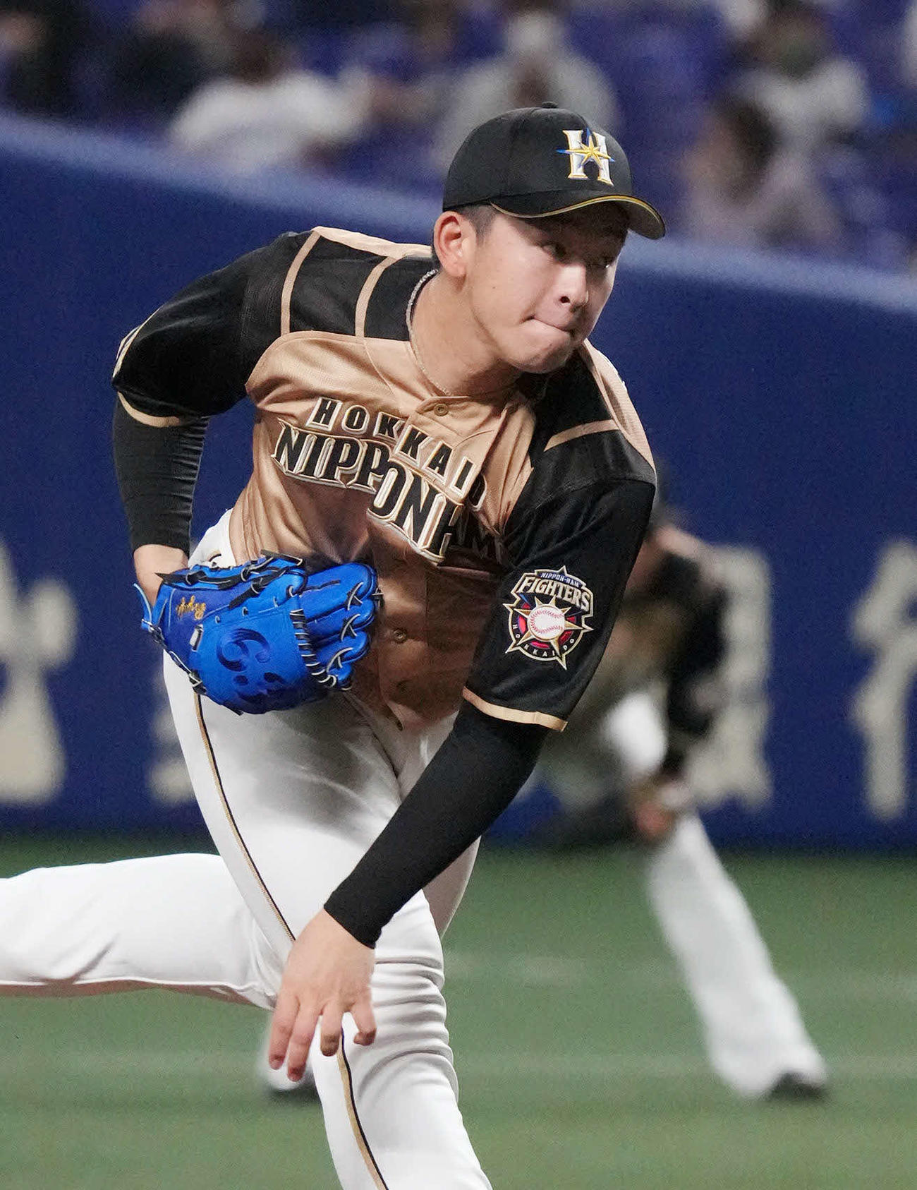 中日対日本ハム　4回を投げ5失点だった日本ハム先発の北浦（撮影・森本幸一）