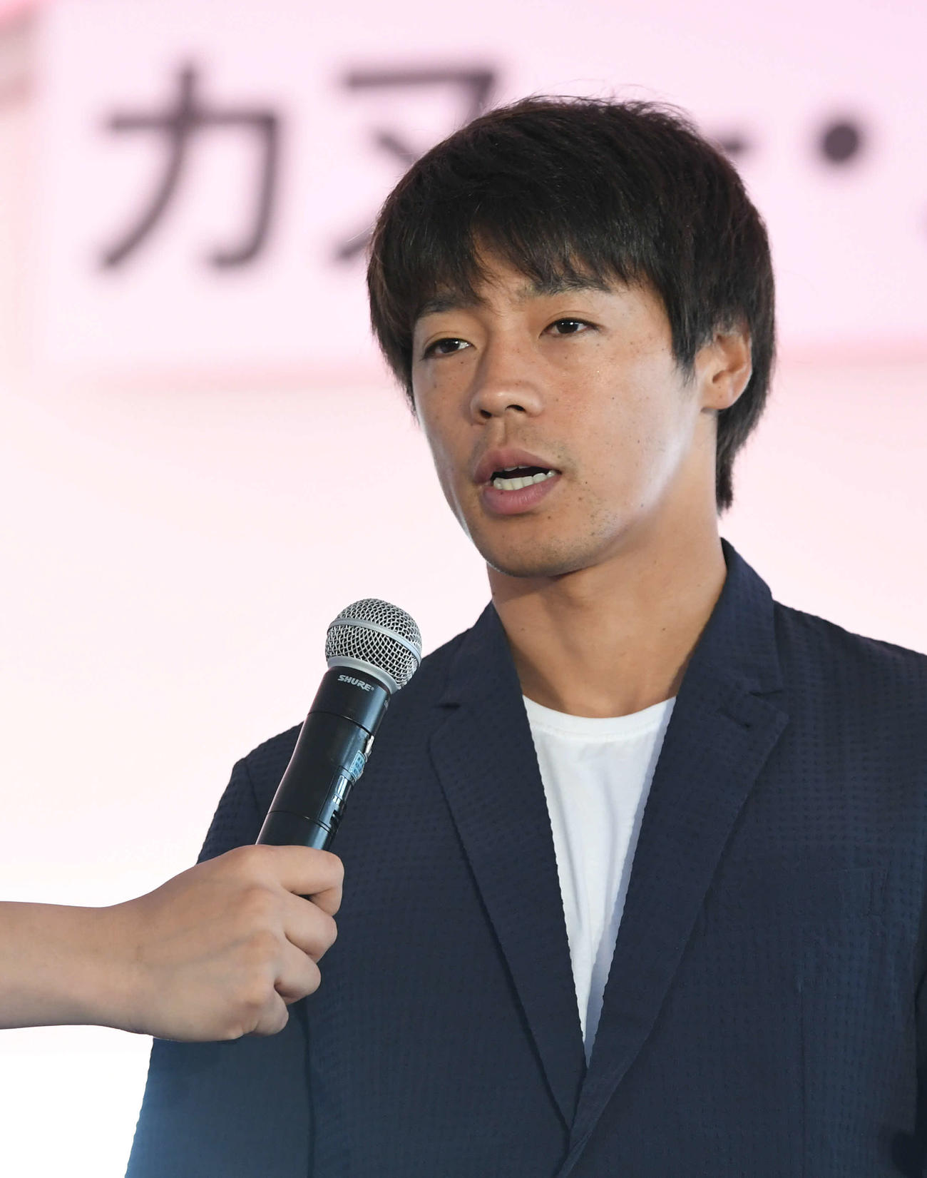 羽根田卓也（2019年7月6日撮影）
