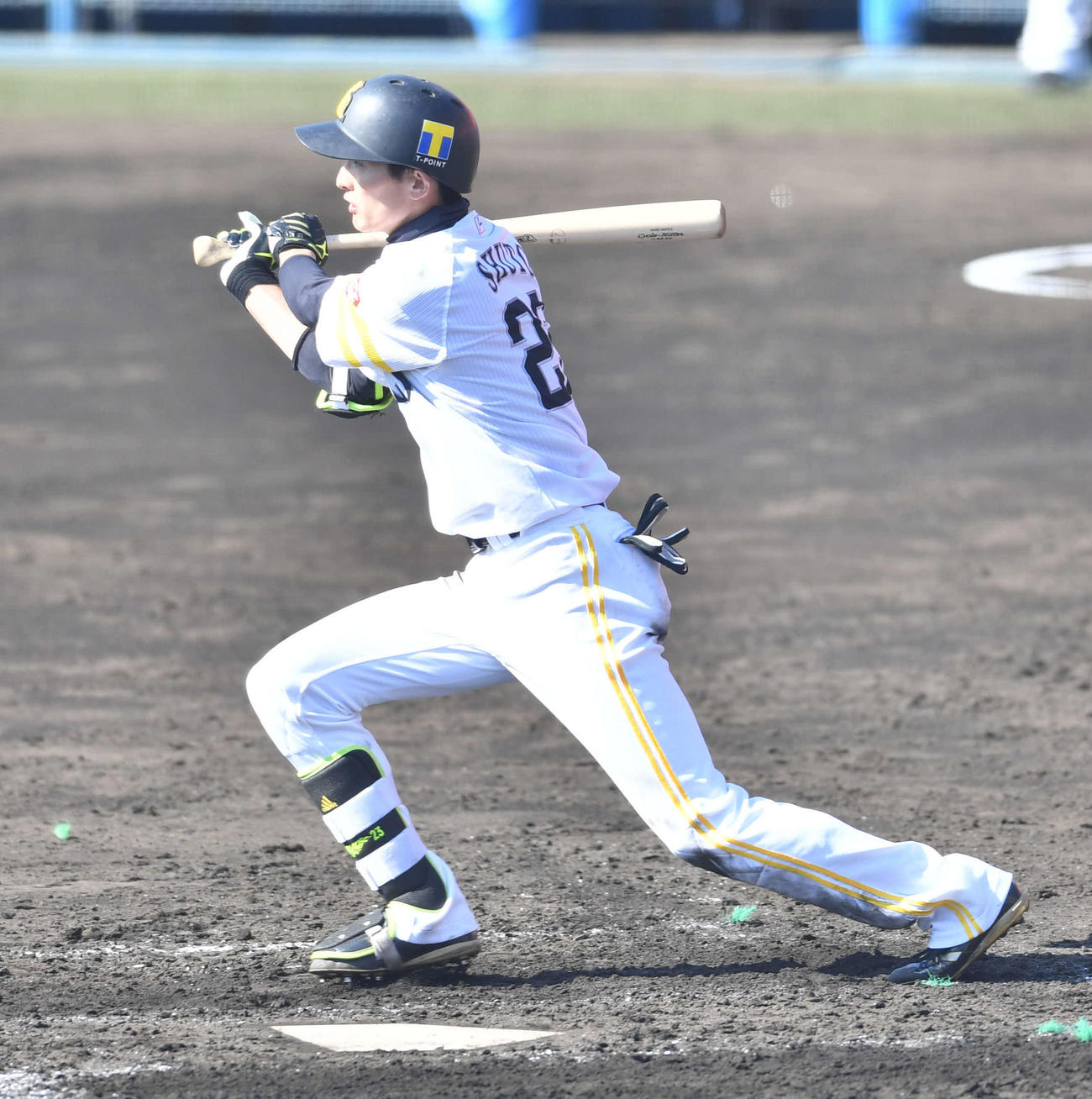 ソフトバンク周東佑京（2021年2月19日撮影）