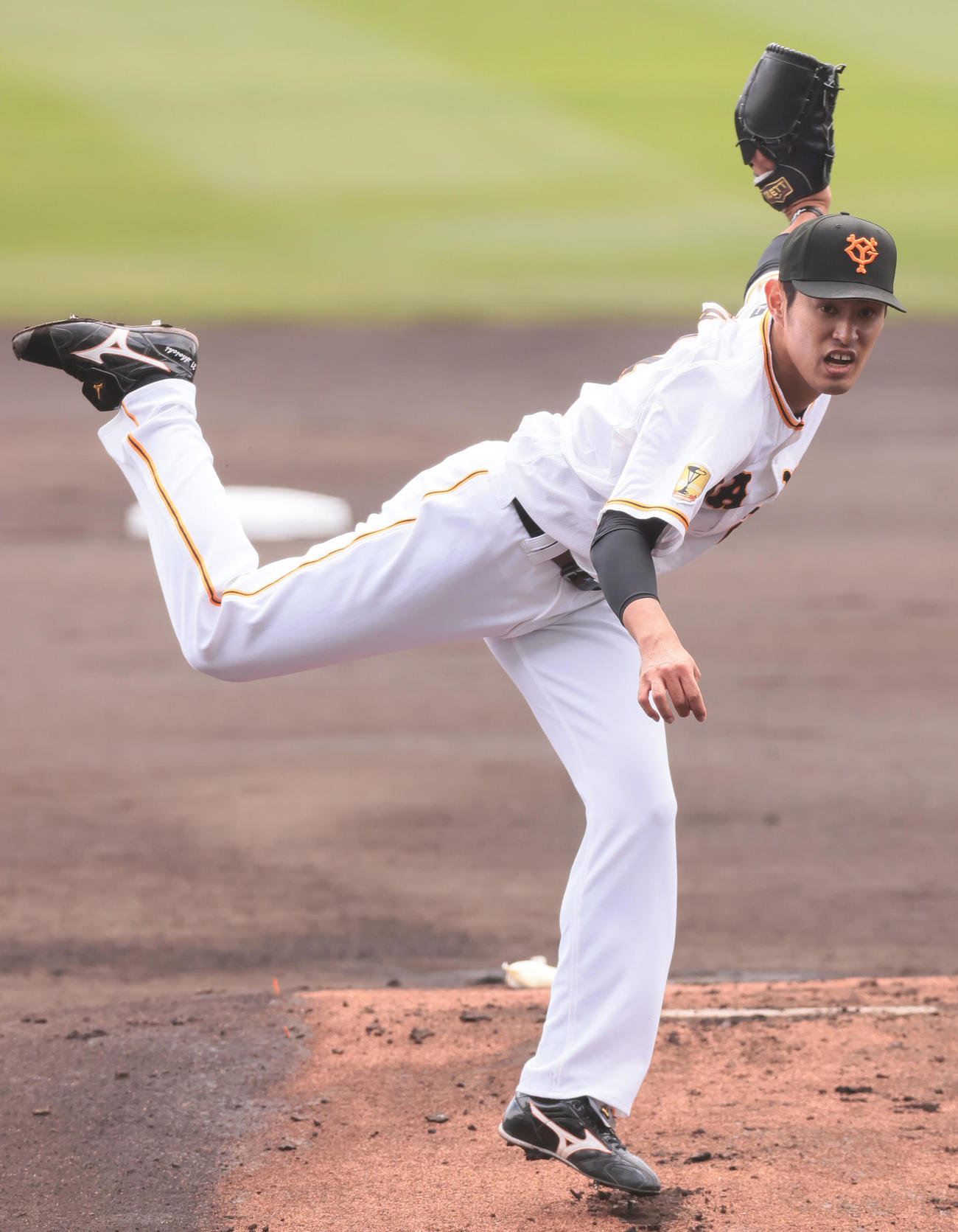 巨人井納翔一（2021年2月25日撮影）
