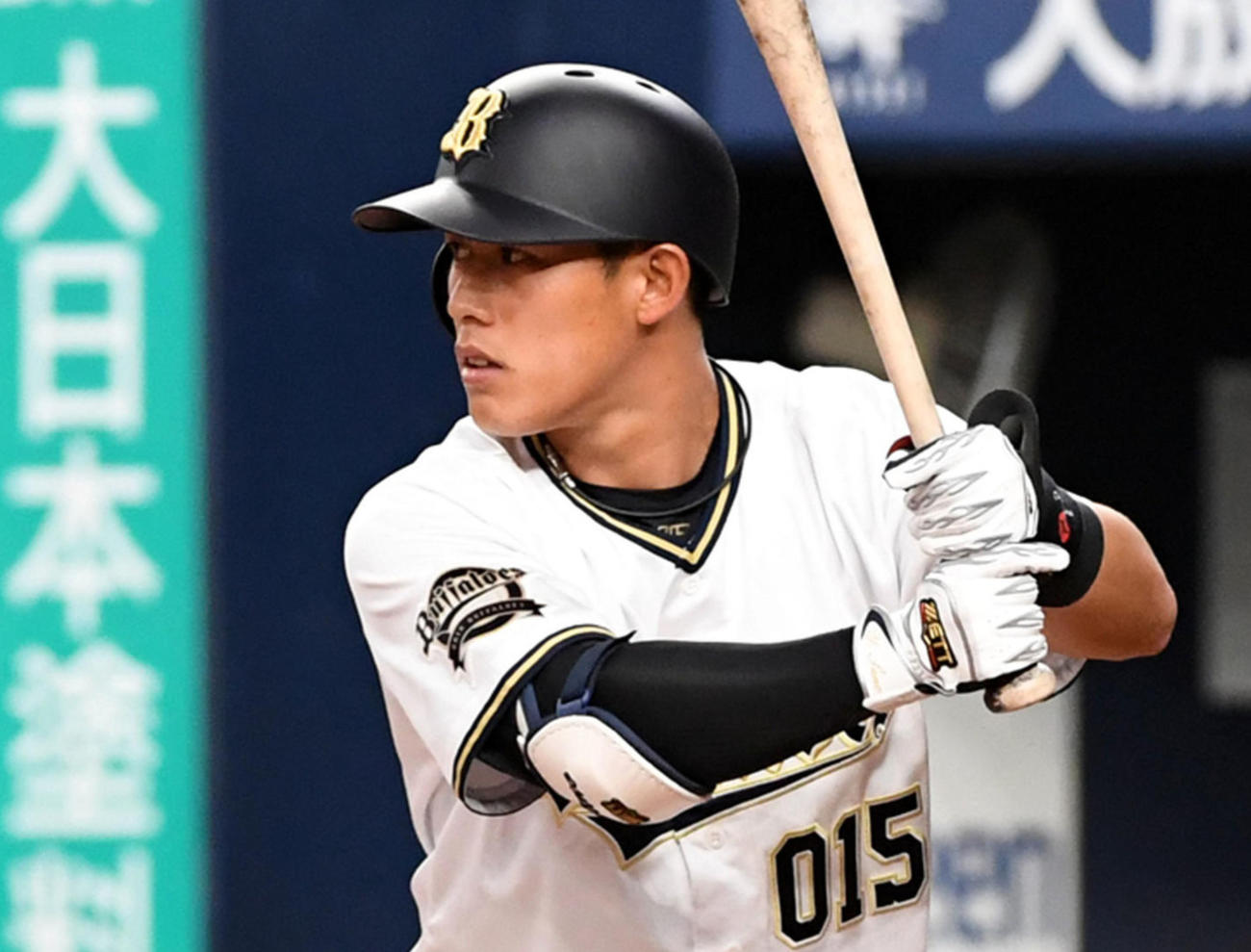 オリックス佐野如一（2021年3月14日撮影）