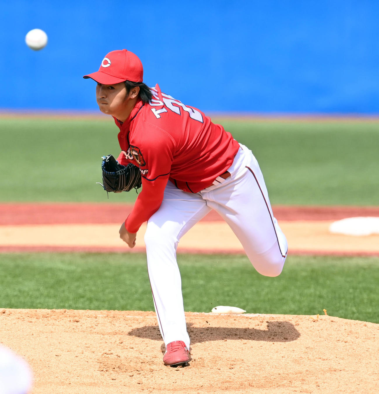 広島床田寛樹（2021年3月17日撮影）
