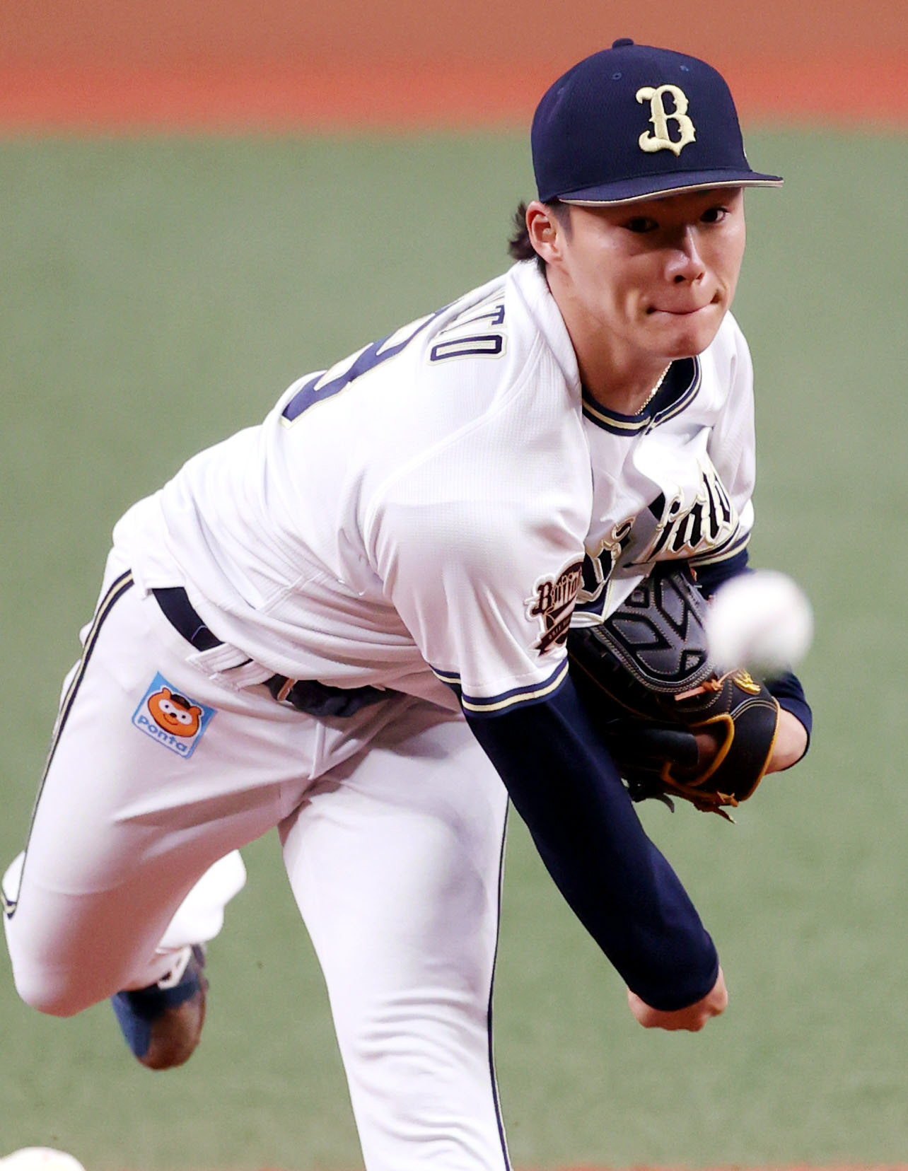 オリックス山本由伸（2021年3月12日撮影）