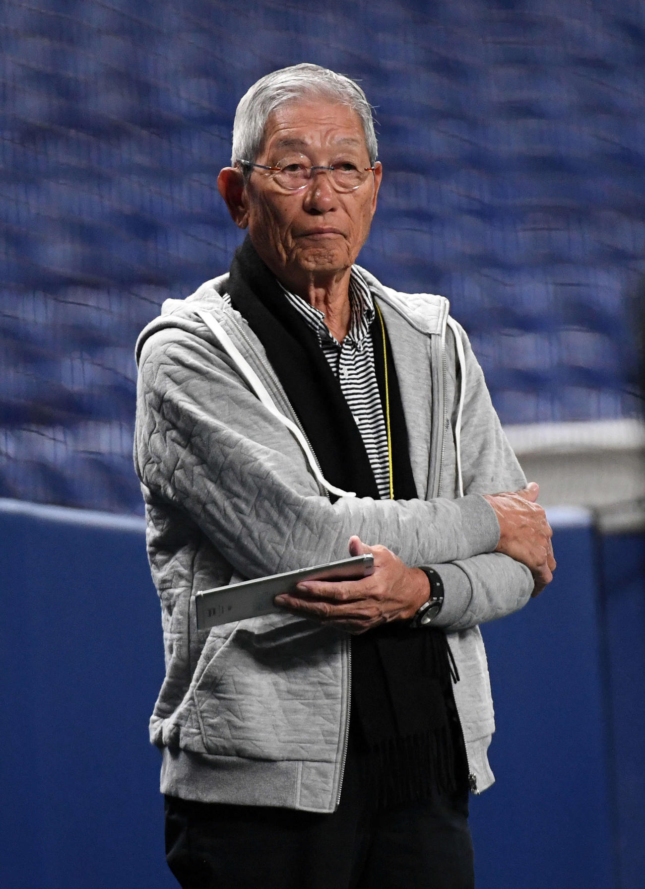 権藤氏は解説や評論で球場に行っても「ユニホームを着ているつもりでグラウンドを見てます」と語る