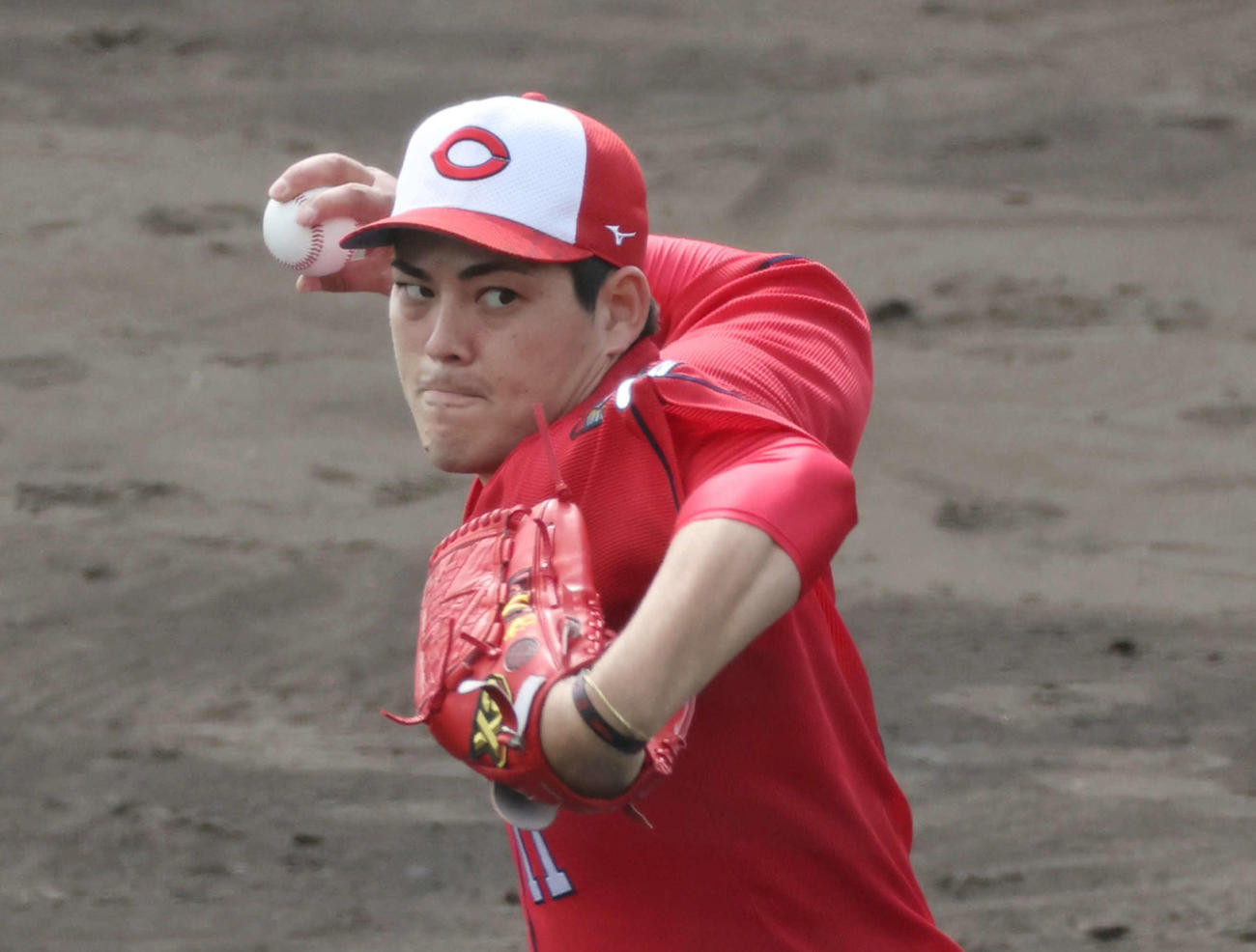九里亜蓮（2021年2月9日撮影）