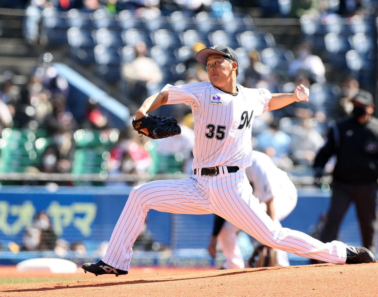 ロッテ鈴木昭汰（2021年3月14日撮影）
