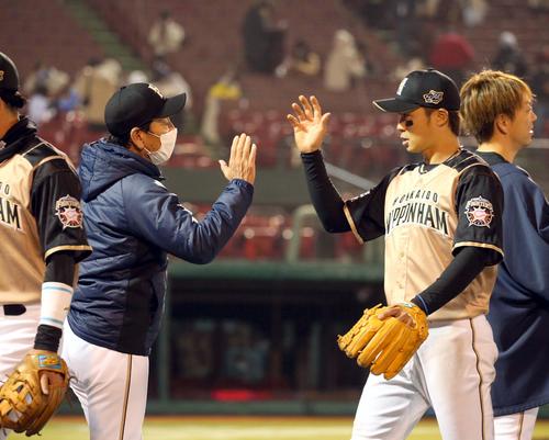 栗山監督 もっと勝たなきゃ 大沢氏通算勝利数ｍ１ プロ野球 日刊スポーツ
