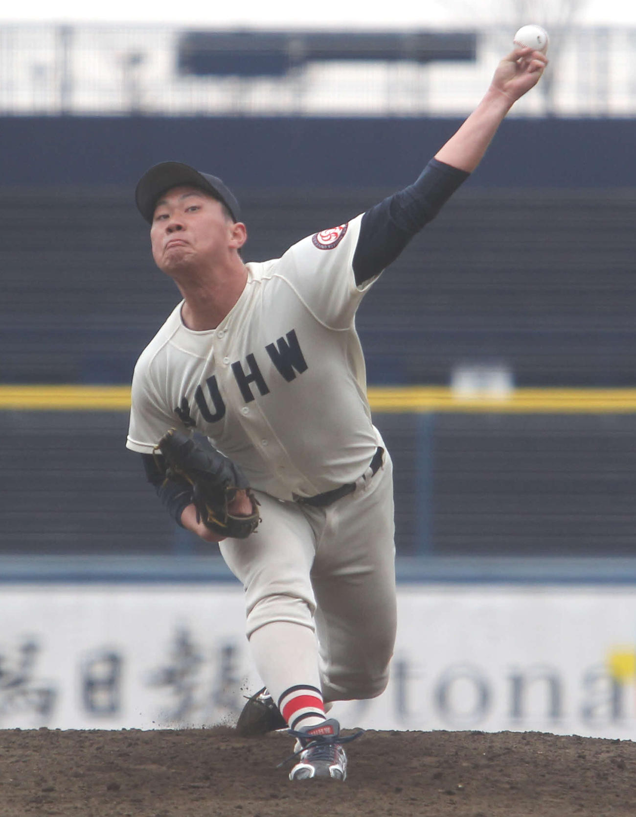 5回を被安打3、2失点で6奪三振の新潟医療福祉大の左腕・桐敷