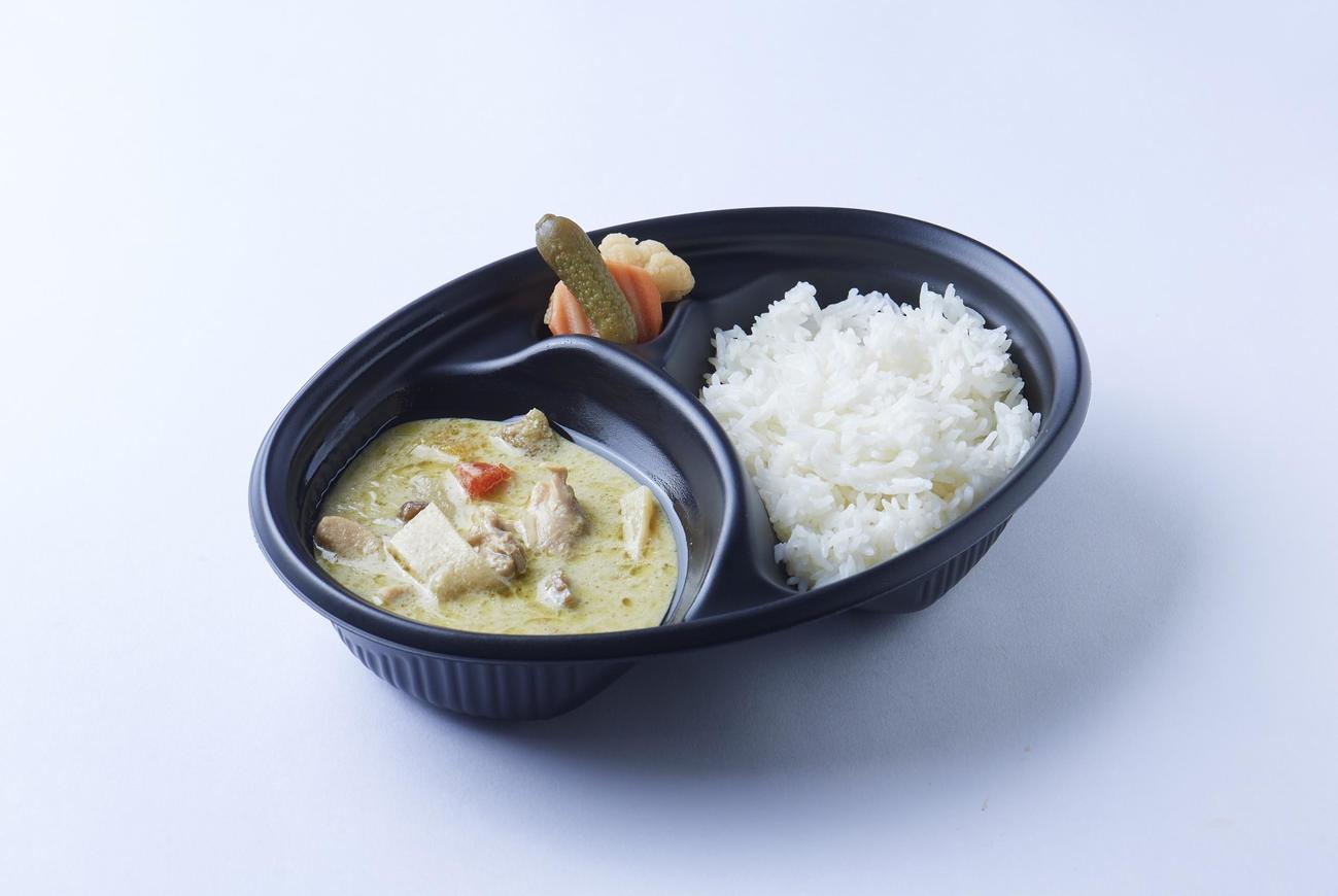 DeNA選手寮名物の「青星寮グリーンカレー」が3月30日から横浜スタジアムで販売開始となる（球団提供）