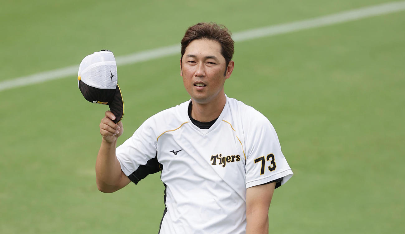 阪神金村曉投手コーチ（2020年9月3日撮影）