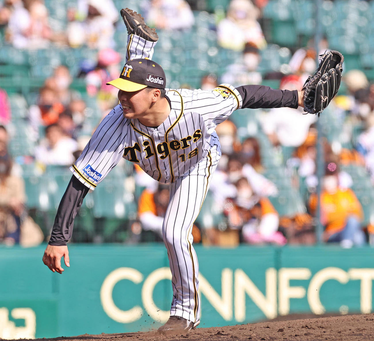 阪神馬場皐輔（2021年3月14日撮影）