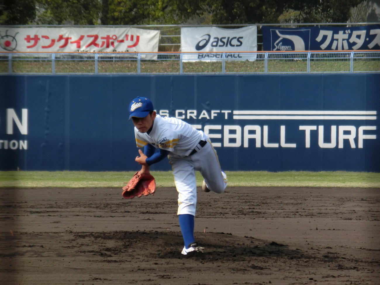 2失点完投した取手・坂本