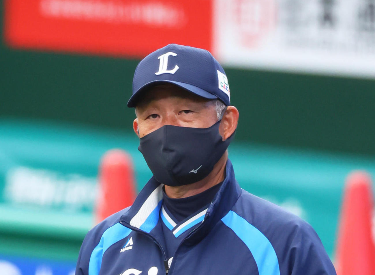 西武辻監督（21年3月23日撮影）