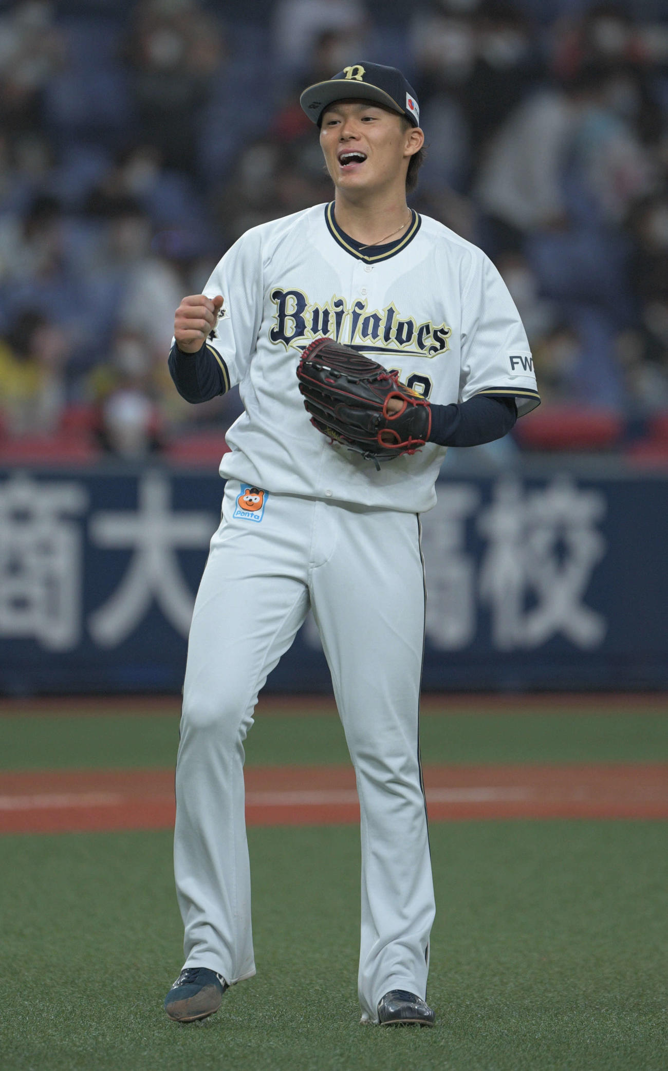 オリックス先発山本由伸（撮影・渦原淳）