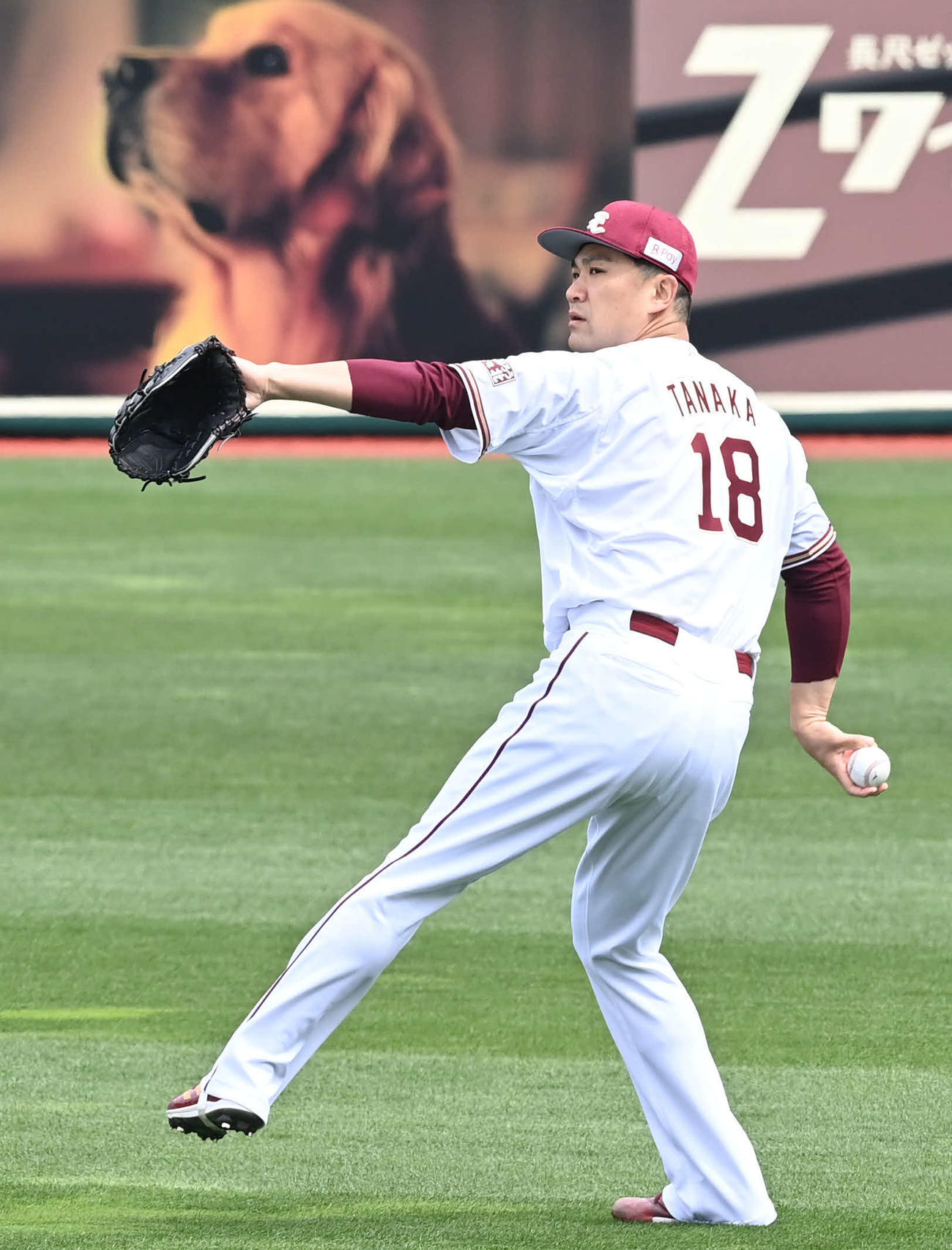 楽天田中将大（2021年3月25日撮影）